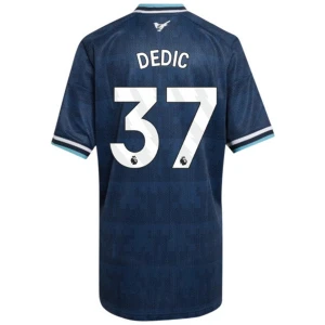 Newcastle United Koszulka Piłkarska 2026-27 Dedic #37 Wyjazdowa Męska