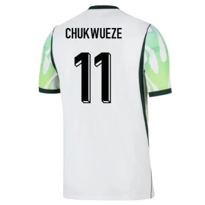 Nigeria Koszulka Piłkarska 2026 Chukwueze #11 Wyjazdowa Męska