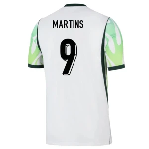 Nigeria Koszulka Piłkarska 2026 Martins #9 Wyjazdowa Męska