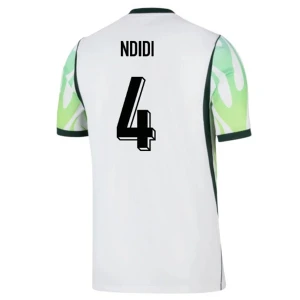 Nigeria Koszulka Piłkarska 2026 Ndidi #4 Wyjazdowa Męska