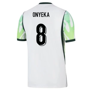 Nigeria Koszulka Piłkarska 2026 Onyeka #8 Wyjazdowa Męska