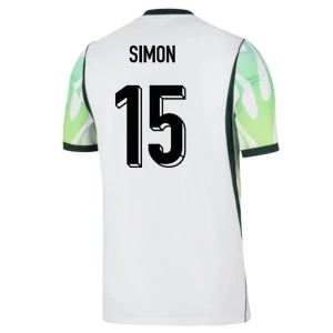 Nigeria Koszulka Piłkarska 2026 Simon #15 Wyjazdowa Męska
