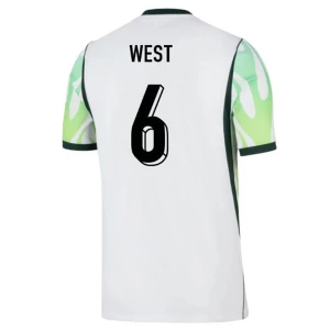 Nigeria Koszulka Piłkarska 2026 West #6 Wyjazdowa Męska