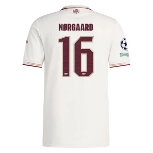 Norgaard #16 Koszulki Piłkarskie Arsenal FC 2025-26 Champions League Trzecia Męska