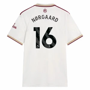 Norgaard #16 Koszulki Piłkarskie Arsenal FC 2025-26 Trzecia Męska