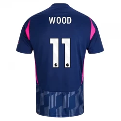 Nottingham Forest FC Koszulka Piłkarska 2024-25 Wood #11 Wyjazdowa Męska