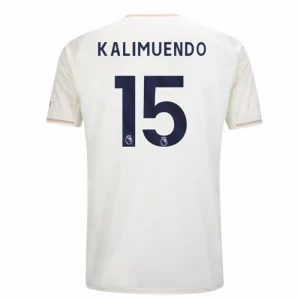 Nottingham Forest FC Koszulka Piłkarska 2025-26 Kalimuendo #15 Wyjazdowa Męska