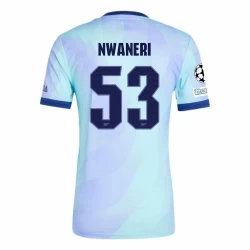 Nwaneri #53 Koszulki Piłkarskie Arsenal FC 2024-25 UCL Trzecia Męska
