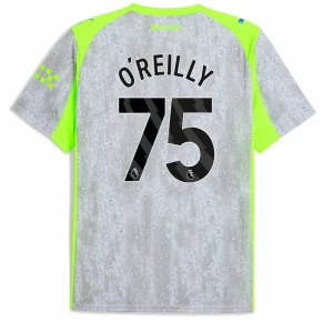 O'reilly #75 Koszulki Piłkarskie Manchester City 2025-26 Trzecia Męska