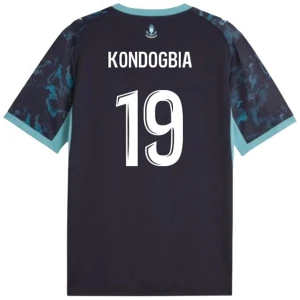 Olympique Marsylia Koszulka Piłkarska 2026-27 Kondogbia #19 Wyjazdowa Męska
