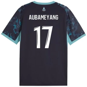 Olympique Marsylia Koszulka Piłkarska 2026-27 Pierre-Emerick Aubameyang #17 Wyjazdowa Męska