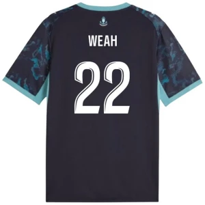 Olympique Marsylia Koszulka Piłkarska 2026-27 Weah #22 Wyjazdowa Męska