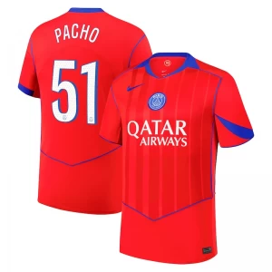 Pacho #51 Koszulki Piłkarskie Paris Saint-Germain PSG 2025-26 Cup Trzecia Męska