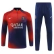 Paris Saint-Germain PSG Komplet Bluza Treningowa 2023-24 Czerwony Niebieski Camo