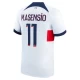 Paris Saint-Germain PSG Koszulka Piłkarska 2023-24 M.Asensio #11 Wyjazdowa Męska