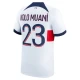 Paris Saint-Germain PSG Koszulka Piłkarska 2023-24 Randal Kolo Muani #23 Wyjazdowa Męska