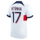 Paris Saint-Germain PSG Koszulka Piłkarska 2023-24 Vitinha #17 Wyjazdowa Męska