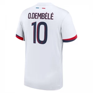 Paris Saint-Germain PSG Koszulka Piłkarska 2024-25 O.Dembele #10 Wyjazdowa Męska
