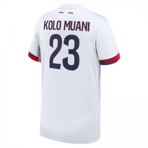 Paris Saint-Germain PSG Koszulka Piłkarska 2024-25 Randal Kolo Muani #23 Wyjazdowa Męska