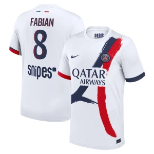 Paris Saint-Germain PSG Koszulka Piłkarska 2025-26 Fabian #8 Wyjazdowa Męska