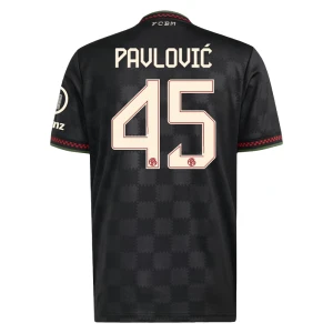 Pavlovic #45 Koszulki Piłkarskie Bayern Monachium 2025-26 Trzecia Męska