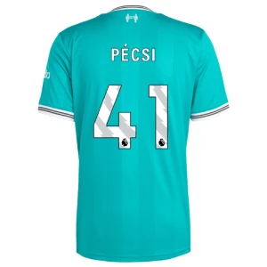 Pecsi #41 Koszulki Piłkarskie Liverpool FC 2025-26 Trzecia Męska