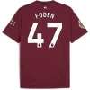 Phil Foden #47 Koszulki Piłkarskie Manchester City 2024-25 Alternatywna Męska