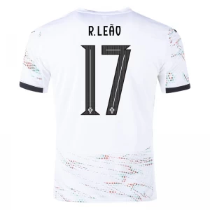 Portugalia Koszulka Piłkarska 2025 R. Leao #17 Wyjazdowa Męska