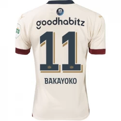 PSV Eindhoven Koszulka Piłkarska 2023-24 Bakayoko #11 Wyjazdowa Męska