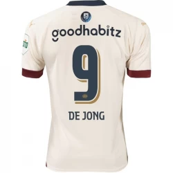 PSV Eindhoven Koszulka Piłkarska 2023-24 De Jong #9 Wyjazdowa Męska