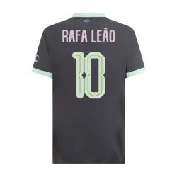 Rafa Leao #10 Koszulki Piłkarskie AC Milan 2024-25 UCL Trzecia Męska