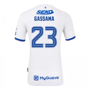 Rangers FC Koszulka Piłkarska 2025-26 Gassama #23 Wyjazdowa Męska