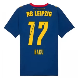 RB Leipzig Koszulka Piłkarska 2025-26 Baku #17 Wyjazdowa Męska