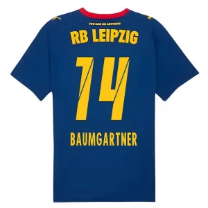 RB Leipzig Koszulka Piłkarska 2025-26 Baumgartner #14 Wyjazdowa Męska
