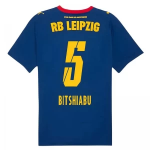 RB Leipzig Koszulka Piłkarska 2025-26 Bitshiabu #5 Wyjazdowa Męska