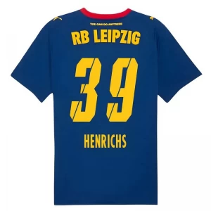 RB Leipzig Koszulka Piłkarska 2025-26 Henrichs #39 Wyjazdowa Męska