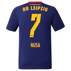 RB Leipzig Koszulka Piłkarska 2025-26 Nusa #7 Wyjazdowa Męska