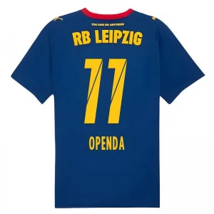 RB Leipzig Koszulka Piłkarska 2025-26 Openda #11 Wyjazdowa Męska