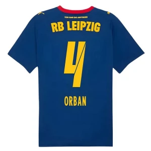 RB Leipzig Koszulka Piłkarska 2025-26 Orban #4 Wyjazdowa Męska