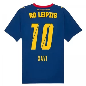 RB Leipzig Koszulka Piłkarska 2025-26 Xavi #10 Wyjazdowa Męska