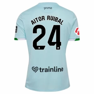 Real Betis Koszulka Piłkarska 2025-26 Aitor Ruibal #24 Wyjazdowa Męska