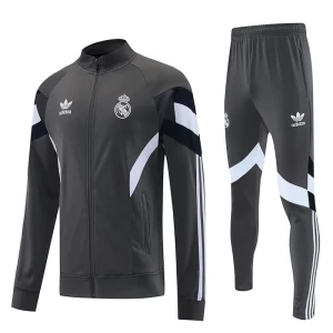 Real Madryt Komplet kurtka Treningowa 2025-26 Szary