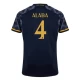Real Madryt Koszulka Piłkarska 2023-24 David Alaba #4 Wyjazdowa Męska