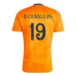 Real Madryt Koszulka Piłkarska 2024-25 D. Ceballos #19 Wyjazdowa Męska