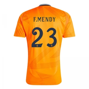Real Madryt Koszulka Piłkarska 2024-25 F. Mendy #23 Wyjazdowa Męska