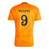 Real Madryt Koszulka Piłkarska 2024-25 Mbappe #9 Wyjazdowa Męska