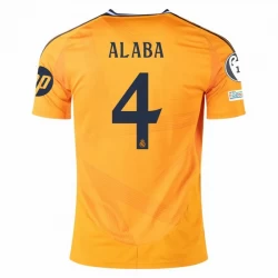 Real Madryt Koszulka Piłkarska 2024-25 UCL David Alaba #4 Wyjazdowa Męska