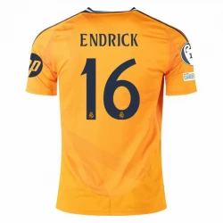 Real Madryt Koszulka Piłkarska 2024-25 UCL Endrick #16 Wyjazdowa Męska