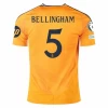 Real Madryt Koszulka Piłkarska 2024-25 UCL Jude Bellingham #5 Wyjazdowa Męska