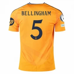 Real Madryt Koszulka Piłkarska 2024-25 UCL Jude Bellingham #5 Wyjazdowa Męska